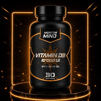 MentorMind Vitamin D3 10000ME 30 SOFT
